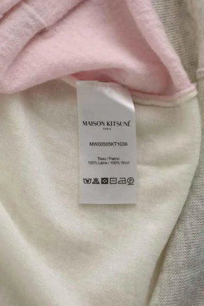 Cardigan Kitsuné Rose en Laine