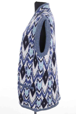Cardigan Kujten Bleu en Cachemire