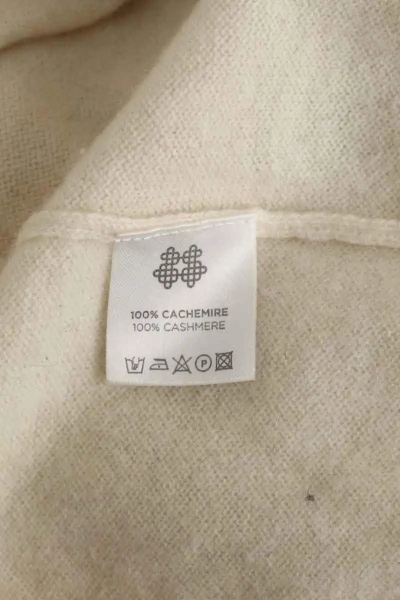 Cardigan Kujten Ecru en Cachemire