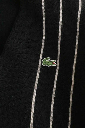 Cardigan Lacoste Noir en Laine