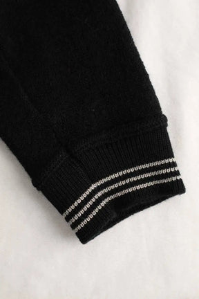 Cardigan Lacoste Noir en Laine