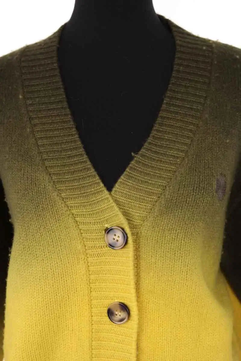 Cardigan Ladl Jaune en Laine