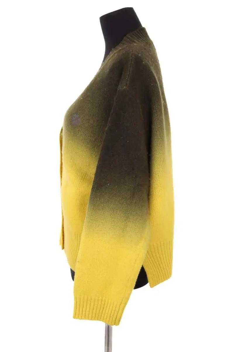 Cardigan Ladl Jaune en Laine