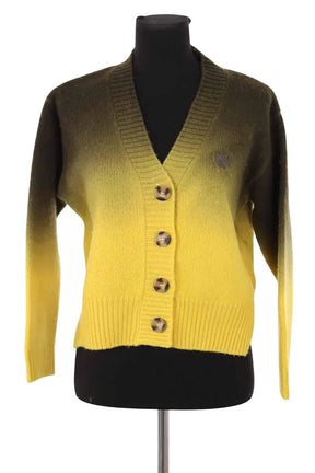 Cardigan Ladl Jaune en Laine, taille S - Seconde Main