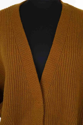 Cardigan Laurence Bras Marron en Laine