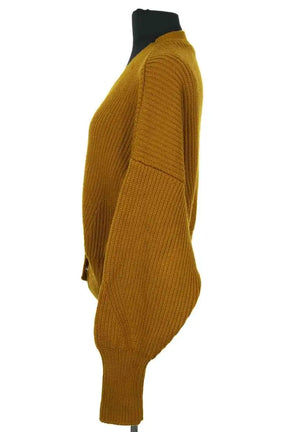 Cardigan Laurence Bras Marron en Laine