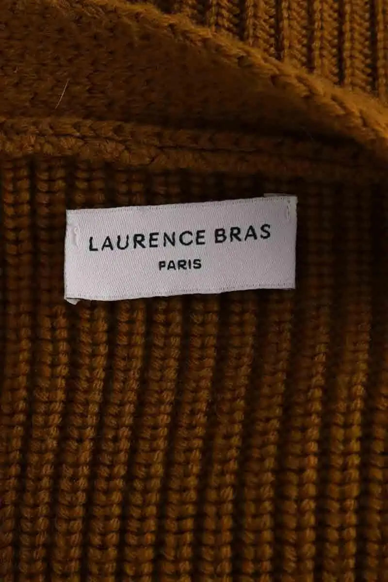 Cardigan Laurence Bras Marron en Laine