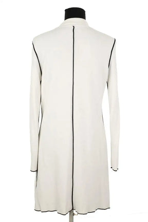 Cardigan long Marella Blanc en Synthétique