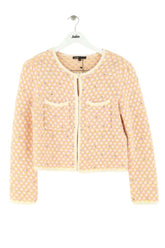 Cardigan Maje Blanc en Coton, taille M - Seconde Main