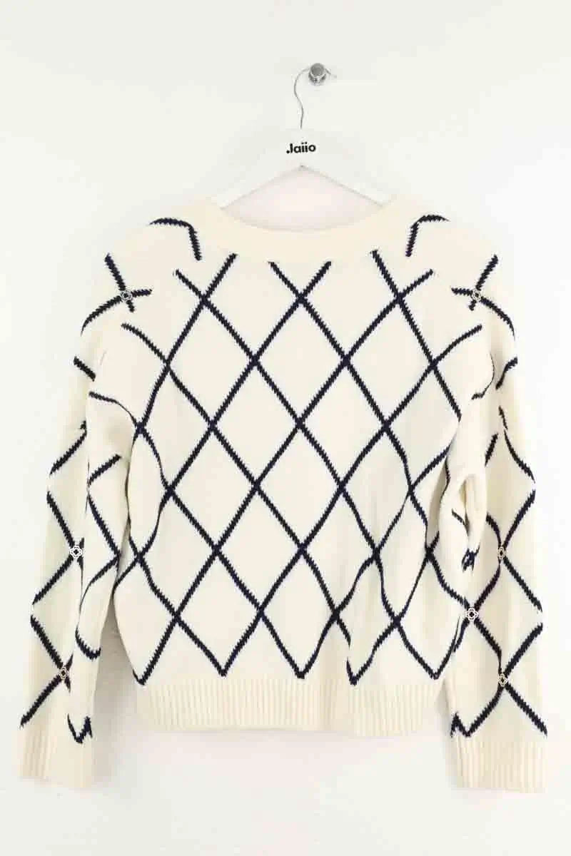 Cardigan Maje Blanc en Synthétique