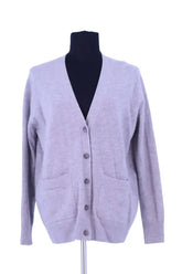 Cardigan Maje Gris en Cachemire, taille XS - Seconde Main