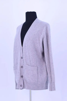 Cardigan Maje Gris en Cachemire