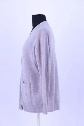 Cardigan Maje Gris en Cachemire