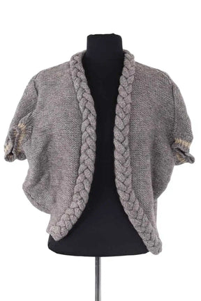 Cardigan Maje Gris en Laine, taille M - Seconde Main