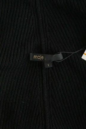 Cardigan Maje Noir en Laine