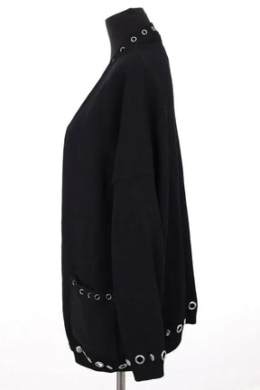Cardigan Maje Noir en Synthétique