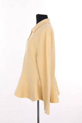 Cardigan Maria de la Orden Jaune en Laine