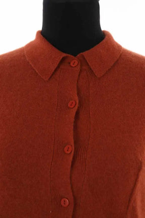 Cardigan Maria de la Orden Marron en Cachemire