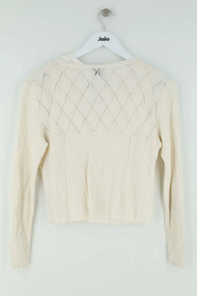 Cardigan Max & Co Ecru en Synthétique