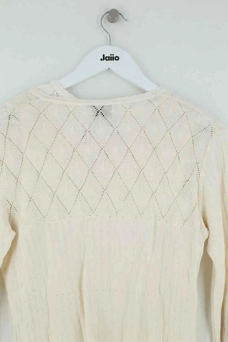 Cardigan Max & Co Ecru en Synthétique