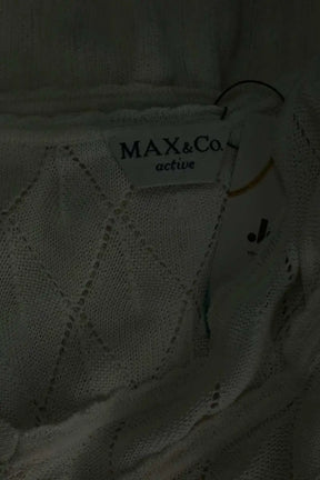 Cardigan Max & Co Ecru en Synthétique