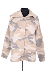 Cardigan Max & Moi Beige en Laine, taille XS - Seconde Main