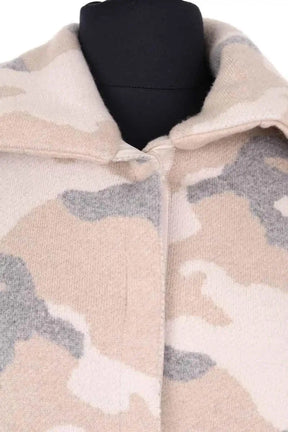 Cardigan Max & Moi Beige en Laine