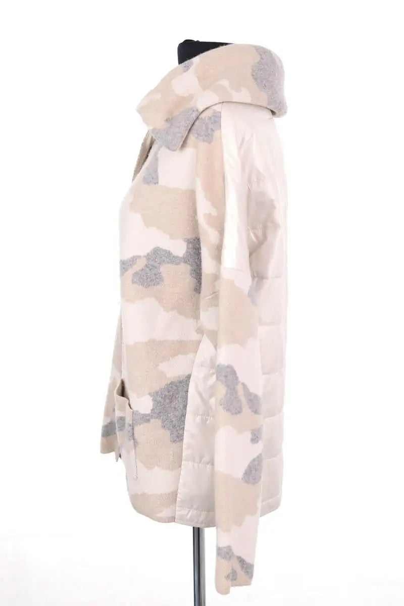 Cardigan Max & Moi Beige en Laine
