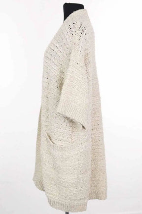 Cardigan Max Mara Ecru en Laine
