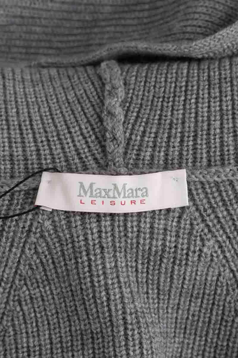 Cardigan Max Mara Gris en Laine
