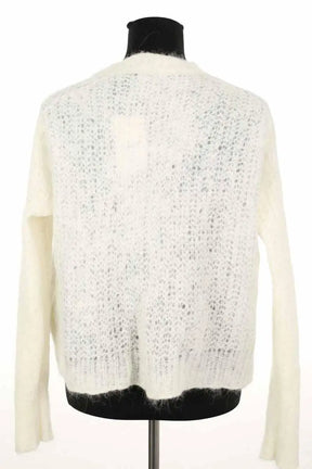 Cardigan Mes Demoiselles Blanc en Laine