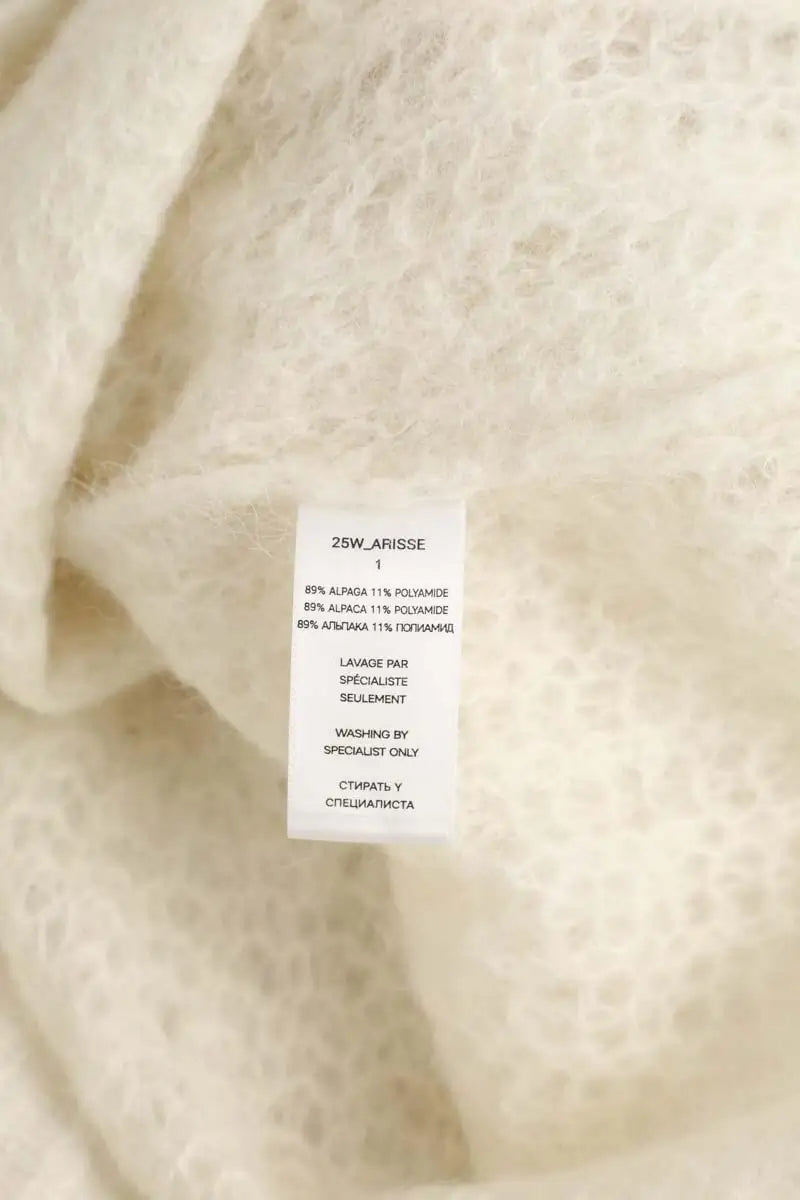 Cardigan Mes Demoiselles Blanc en Laine