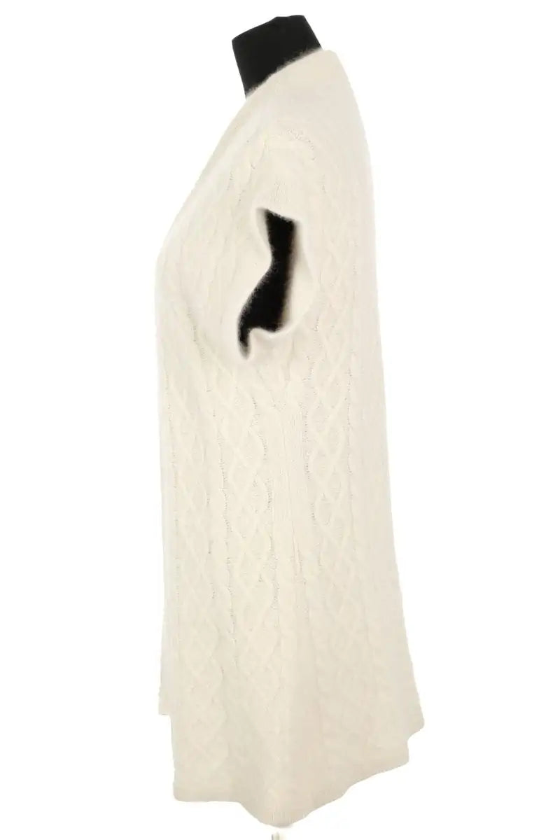 Cardigan Mes Demoiselles Ecru en Laine