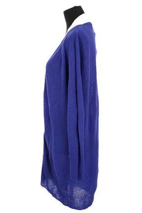Cardigan Momoni Bleu en Laine