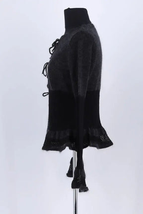 Cardigan Moschino Noir en Laine