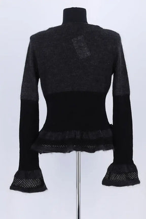 Cardigan Moschino Noir en Laine