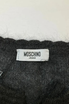 Cardigan Moschino Noir en Laine