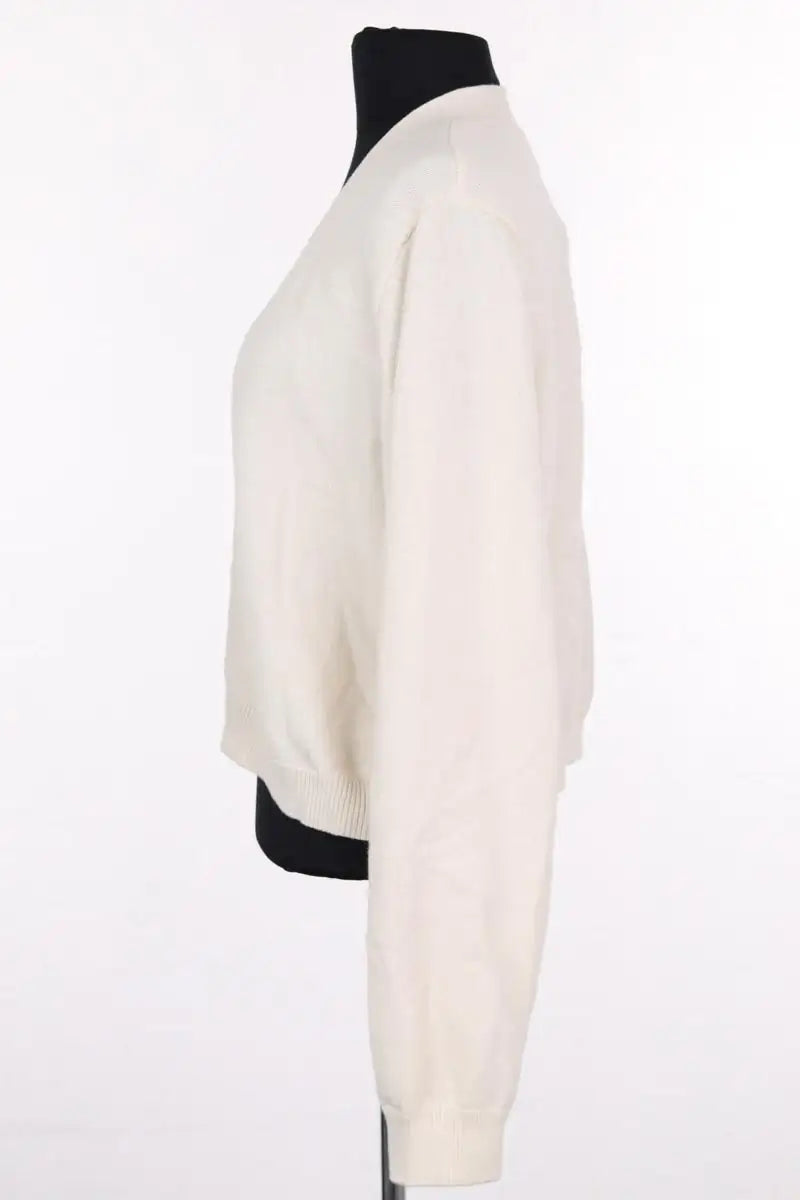 Cardigan Officine Générale Ecru en Coton