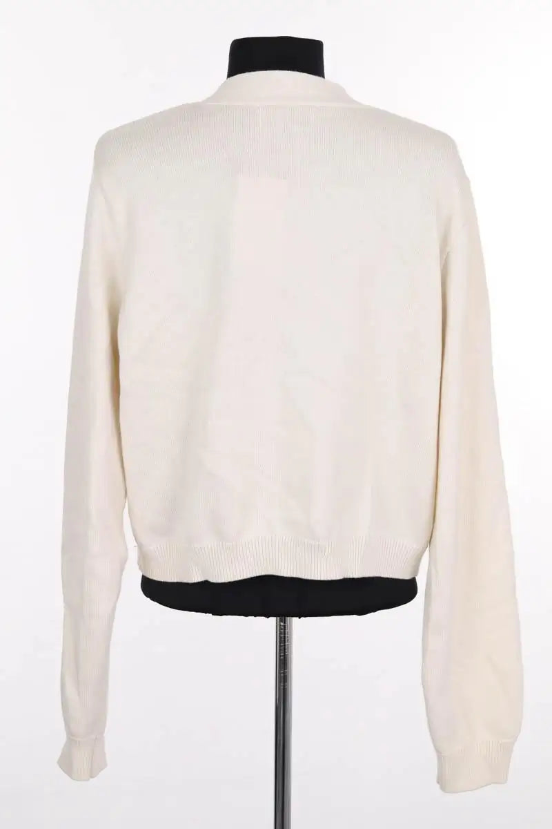 Cardigan Officine Générale Ecru en Coton