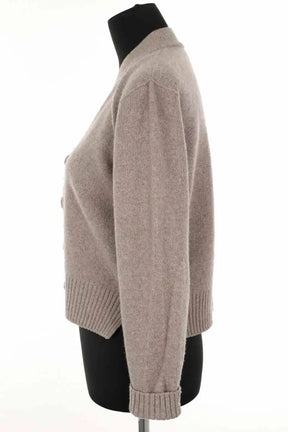 Cardigan Officine Générale Sirine Beige en Laine