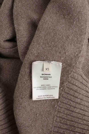 Cardigan Officine Générale Sirine Beige en Laine