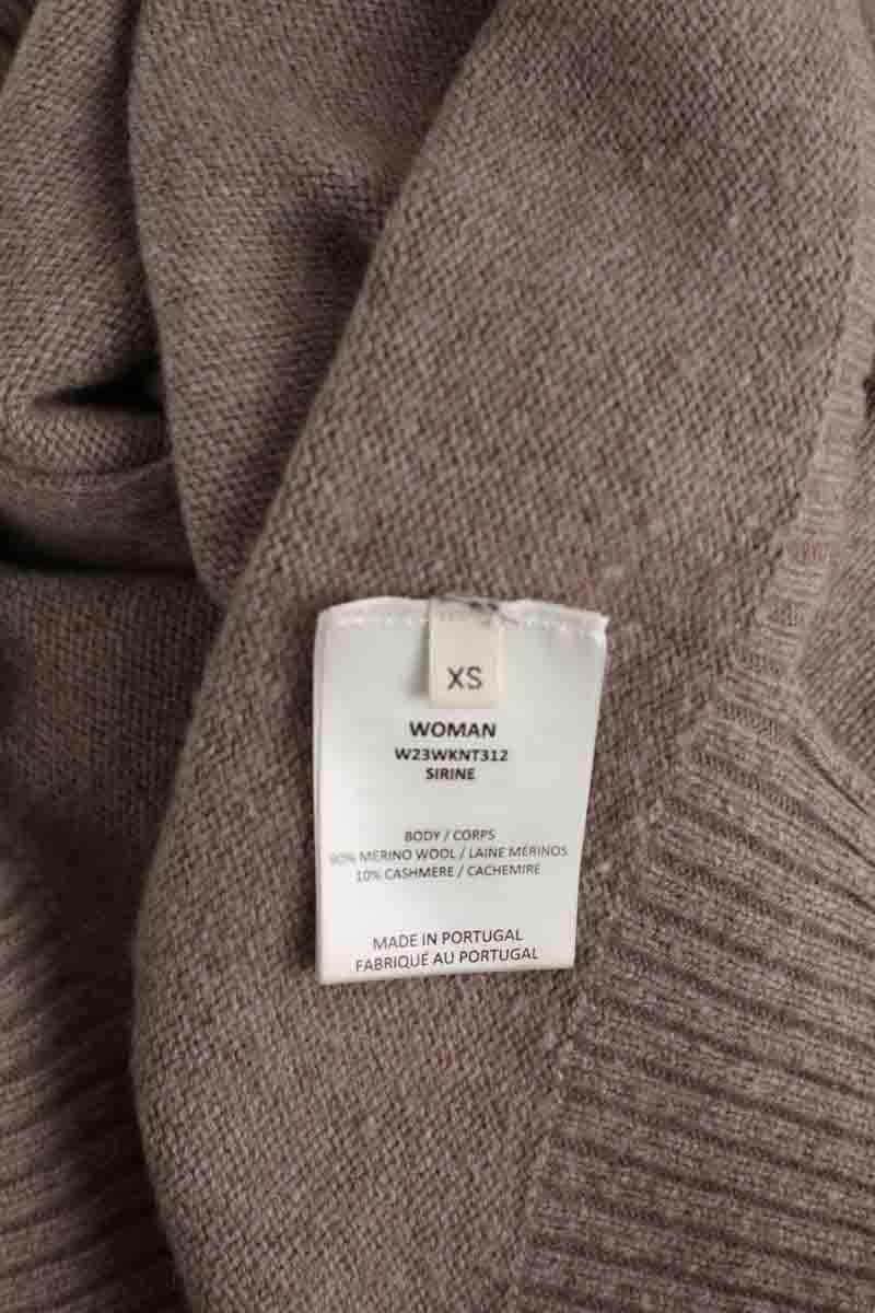 Cardigan Officine Générale Sirine Beige en Laine