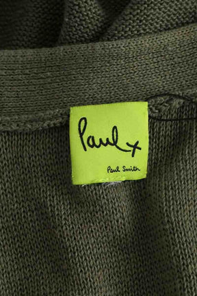 Cardigan Paul Smith Kaki en Coton