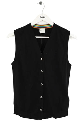 Cardigan Paul Smith Knitted waistcoat Noir en Laine, taille S - Seconde Main