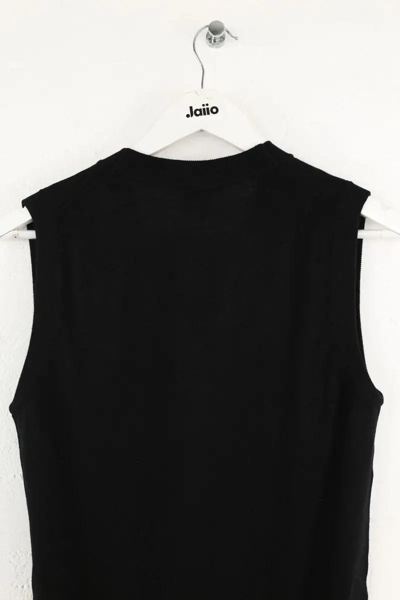 Cardigan Paul Smith Knitted waistcoat Noir en Laine