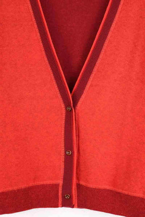 Cardigan Paul Smith Rouge en Laine