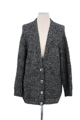 Cardigan Pinko Gris en Laine, taille XS - Seconde Main
