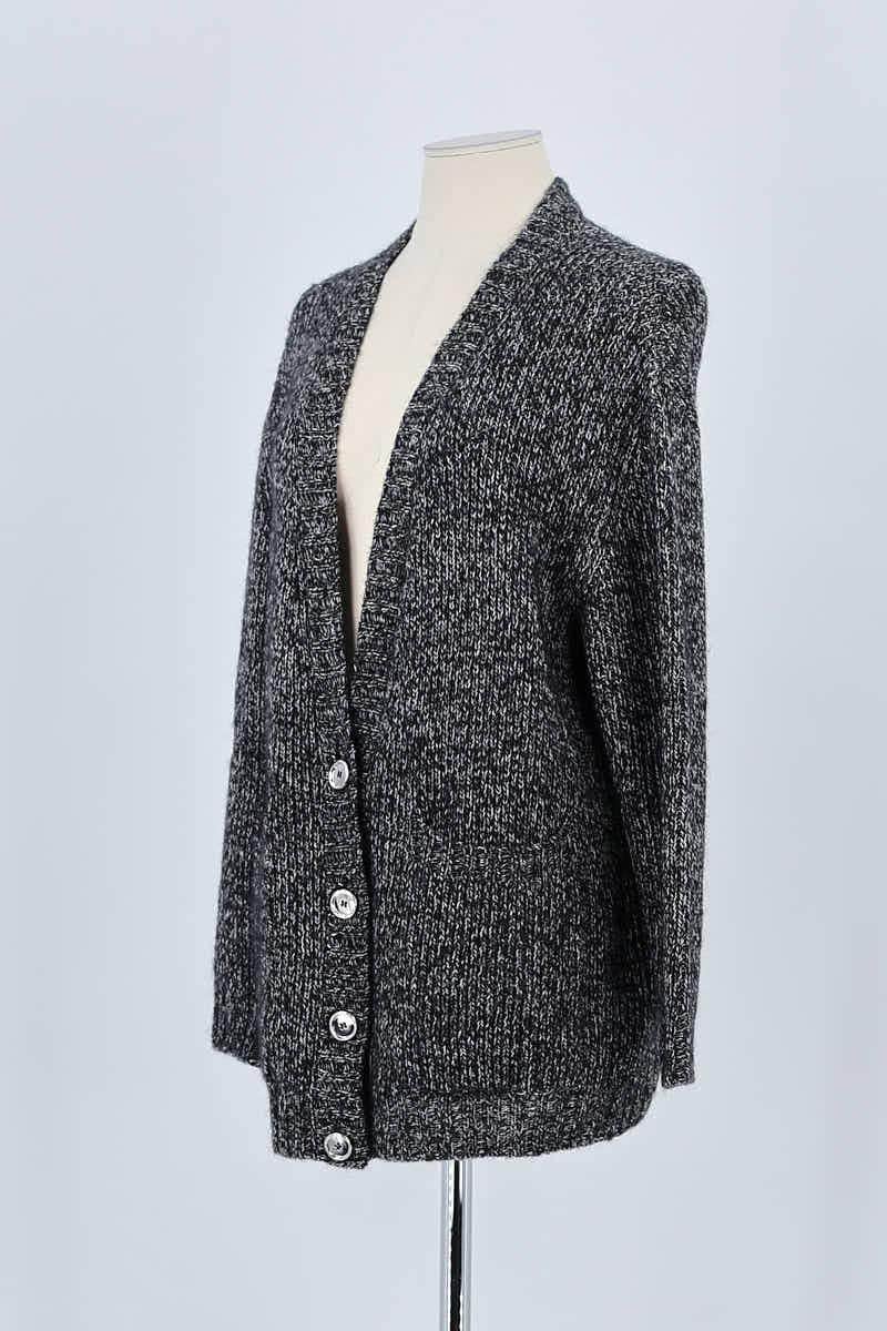 Cardigan Pinko Gris en Laine