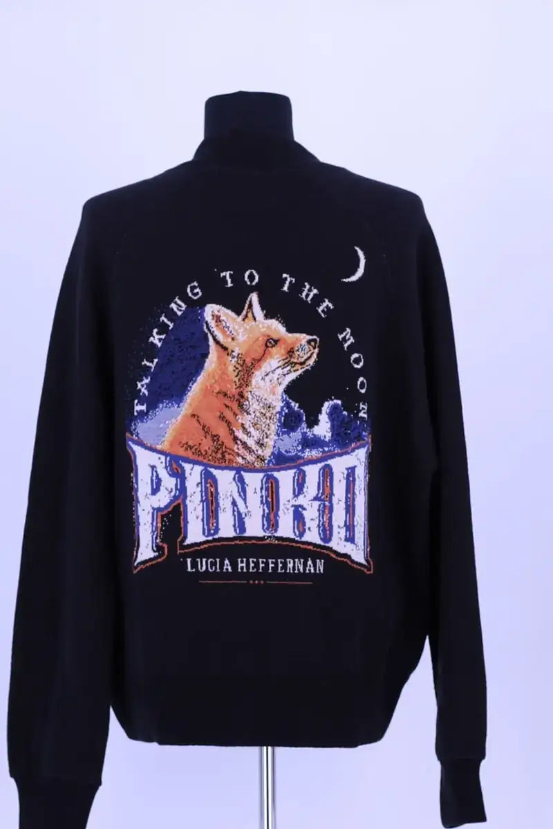 Cardigan Pinko Noir en Coton