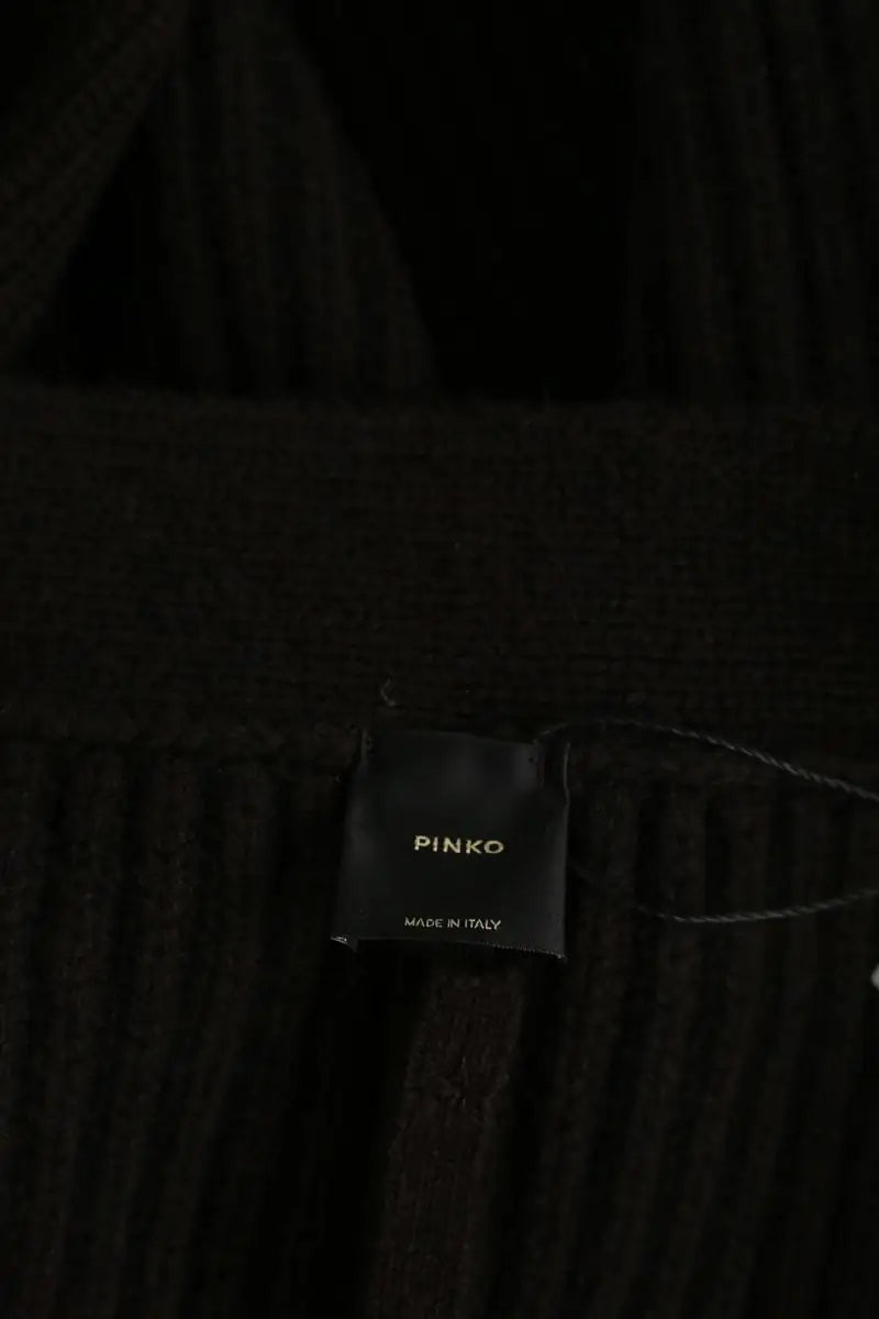 Cardigan Pinko Noir en Laine
